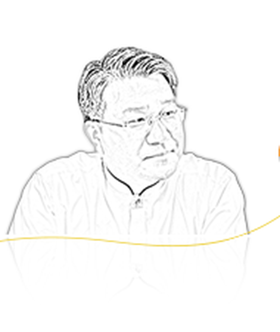 내일을여는집 이사장 이준모 목사 라인 드로잉